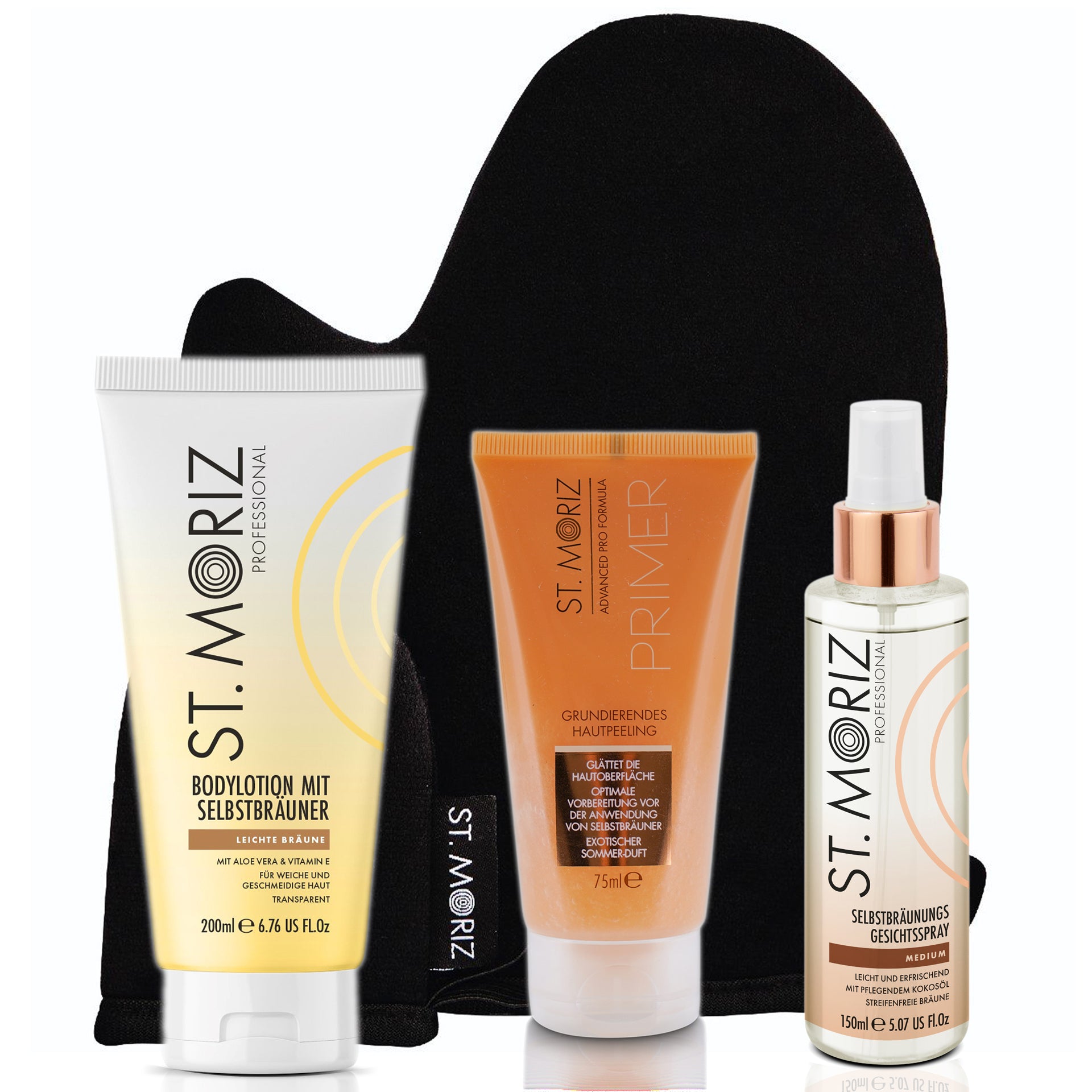 Easy Starter Selbstbräuner-Set bestehend aus Professional Bodylotion m – St. Moriz Germany