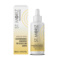 St. Moriz Professional<br>Booster Drops – Selbstbräunungskonzentrat für Gesicht und Körper, 50ml